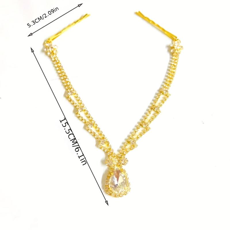 Rhinestone Head Piece Hair Accessories