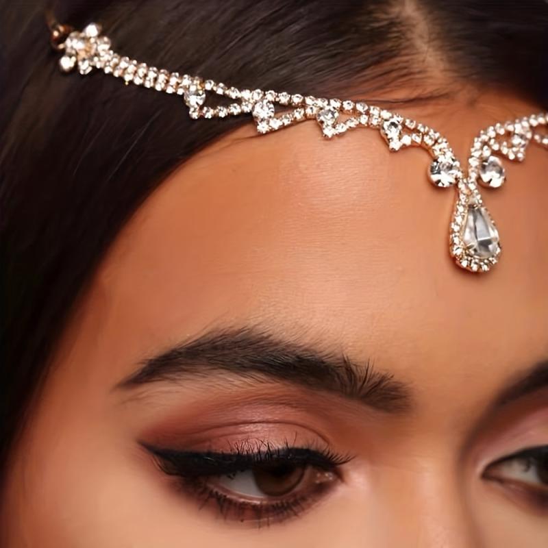 Rhinestone Head Piece Hair Accessories