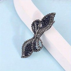 Butterfly Decor Hair Clip Rhinestone Hair Barretts Crystal Hair Clips