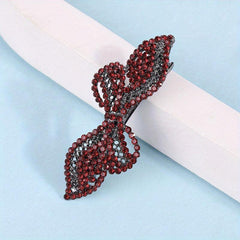 Butterfly Decor Hair Clip Rhinestone Hair Barretts Crystal Hair Clips