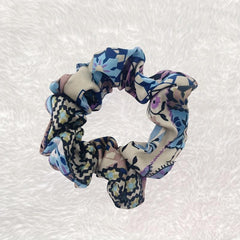 Boho Flower Print Hair Tie Elastic Ponytail Holder Women Girls Accessories