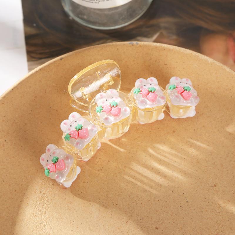 Acrylic Shark Claw Hair Claw Ponytail Holder