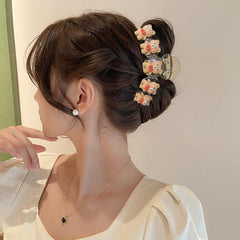 Acrylic Shark Claw Hair Claw Ponytail Holder