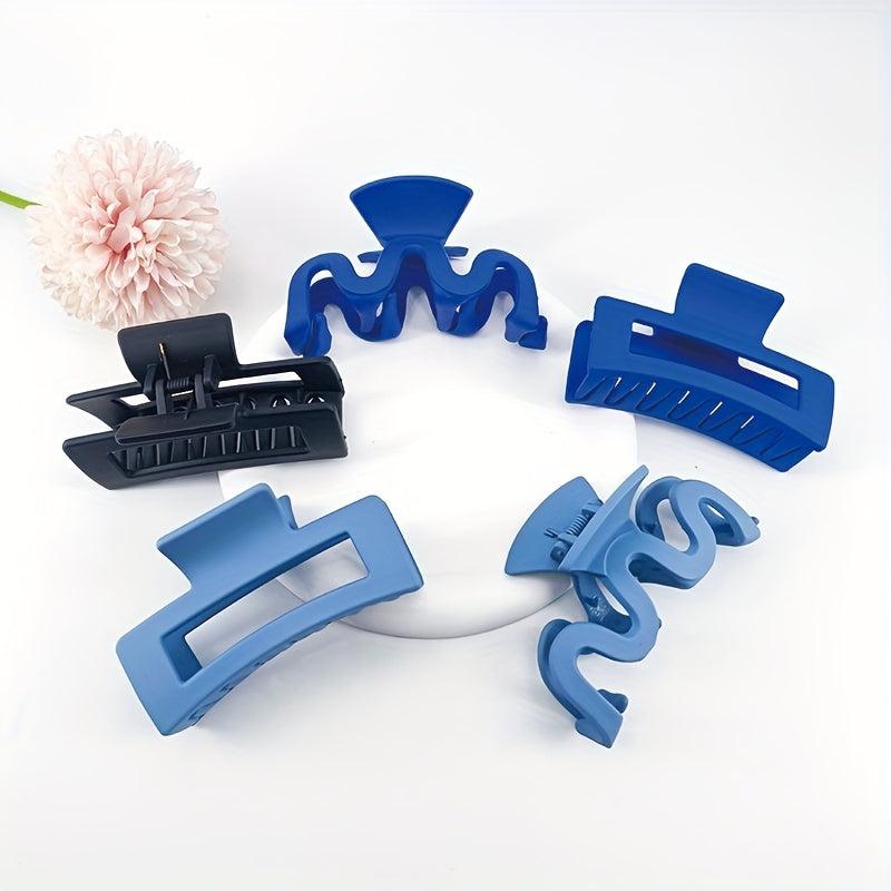 Hollow Hair Claw Solid Shark Claw Ponytail Holder Hair Accessories