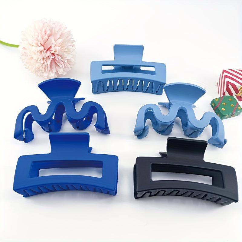 Hollow Hair Claw Solid Shark Claw Ponytail Holder Hair Accessories
