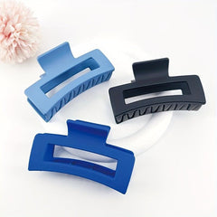Hollow Hair Claw Solid Shark Claw Ponytail Holder Hair Accessories