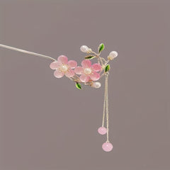 Chinese Flower Hair Pin Pendant Style Hair Stick Hair Accessories