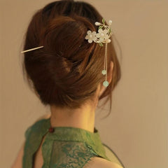 Chinese Flower Hair Pin Pendant Style Hair Stick Hair Accessories