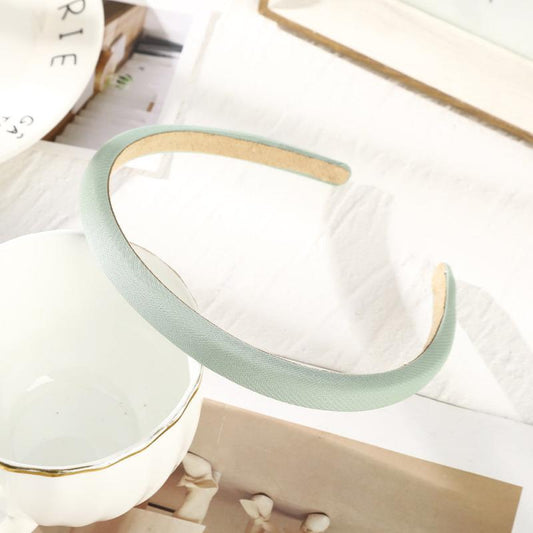 Sponge Headband Retro Style Thin Hair Hoop Non Slip Hairband For Women Girls