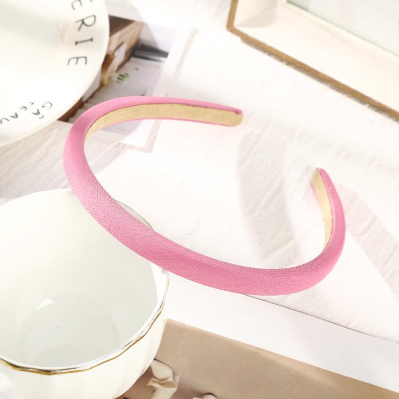 Sponge Headband Retro Style Thin Hair Hoop Non Slip Hairband For Women Girls