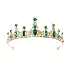 Crystal Bridal Tiara Crown Bride Headband Wedding Hair Jewelry