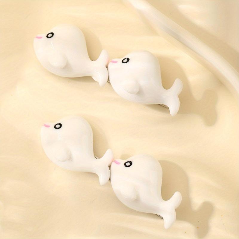Whale Hair Clips Set for Women Girls