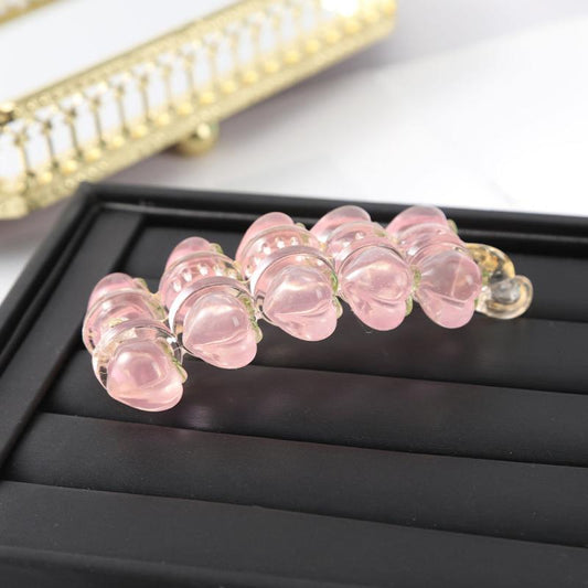 Sweet Banana Hair Clip Heart Shape Hair Styling Tool Hair Accessories