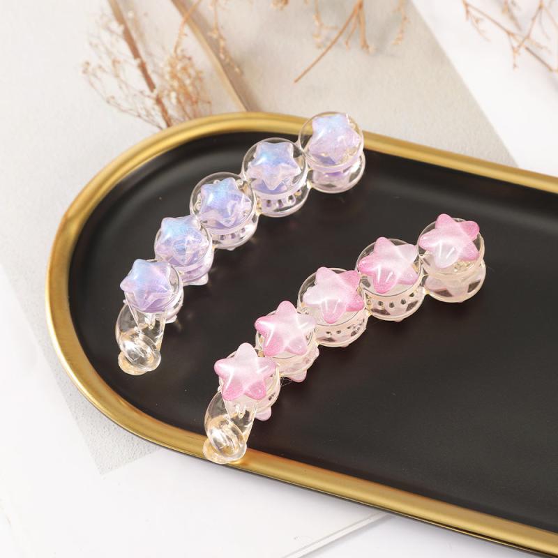 Sweet Banana Hair Clip Heart Shape Hair Styling Tool Hair Accessories