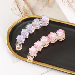 Sweet Banana Hair Clip Heart Shape Hair Styling Tool Hair Accessories