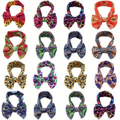 Leopard & Snake Print Bow Headband Hair Accessories