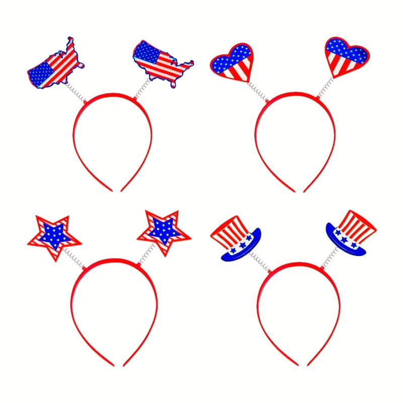American Flag Headband Independence Hair Accessories