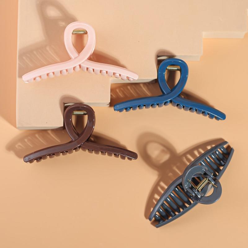 Large Twisted Hair Claw Clip for Thick Thin Hair Daily