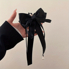 Pearl Tassel Hair Claw Clip for Women