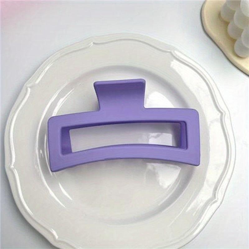 Shark Claw Large Size Matte Hair Claw Style Hair Accessory
