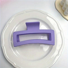 Shark Claw Large Size Matte Hair Claw Style Hair Accessory