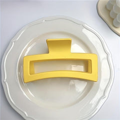 Shark Claw Large Size Matte Hair Claw Style Hair Accessory