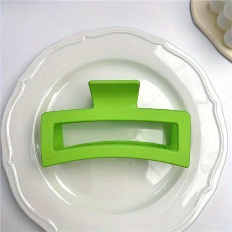 Shark Claw Large Size Matte Hair Claw Style Hair Accessory