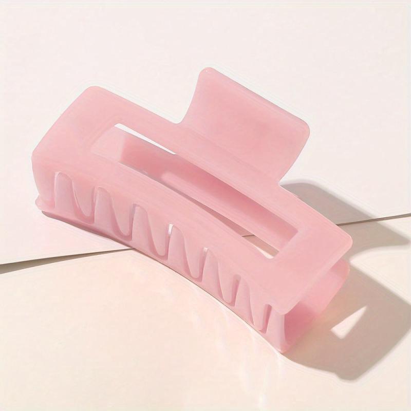 Rectangle Hair Claw Acrylic Shark Claw Hair Accessories