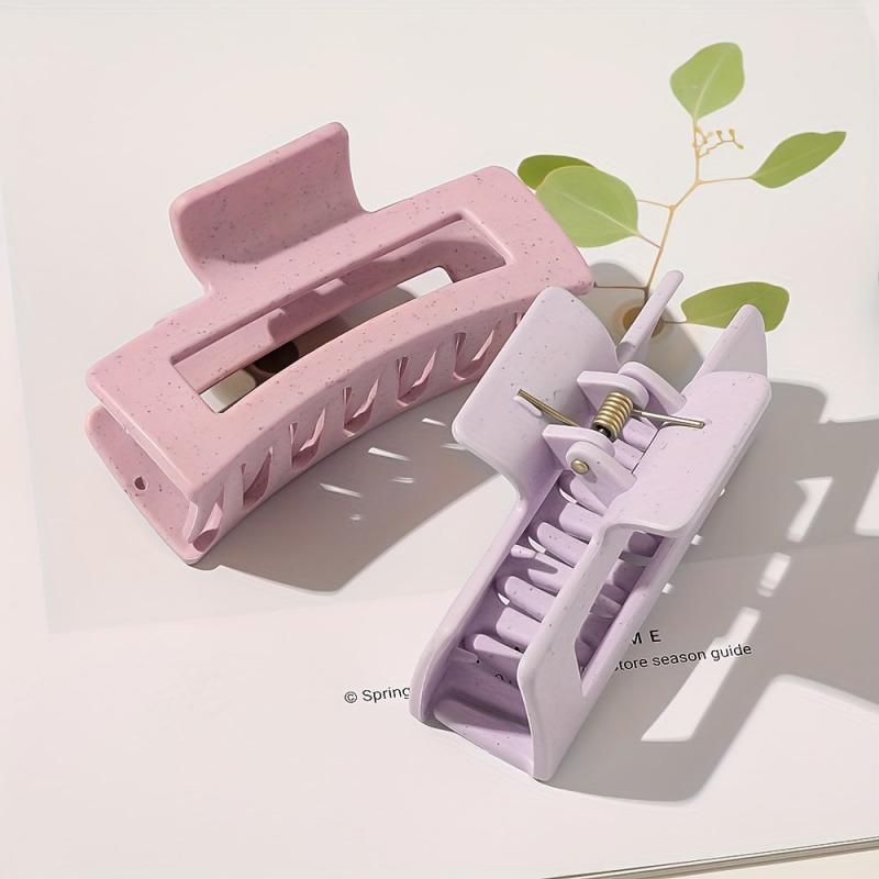 Rectangle Hair Claw Acrylic Shark Claw Hair Accessories