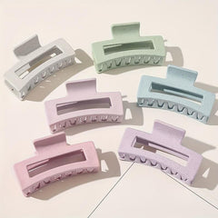 Rectangle Hair Claw Acrylic Shark Claw Hair Accessories