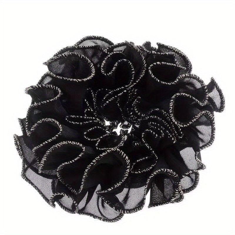 Solid Mesh Hair Rope Ponytail Holder Hair Accessories For Women