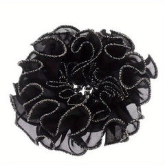 Solid Mesh Hair Rope Ponytail Holder Hair Accessories For Women