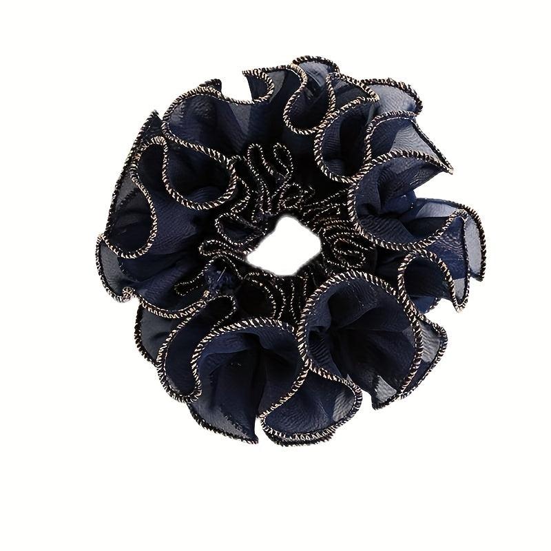 Solid Mesh Hair Rope Ponytail Holder Hair Accessories For Women