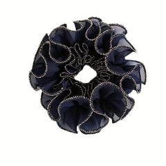 Solid Mesh Hair Rope Ponytail Holder Hair Accessories For Women