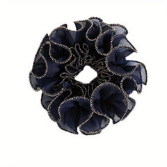 Solid Mesh Hair Rope Ponytail Holder Hair Accessories For Women