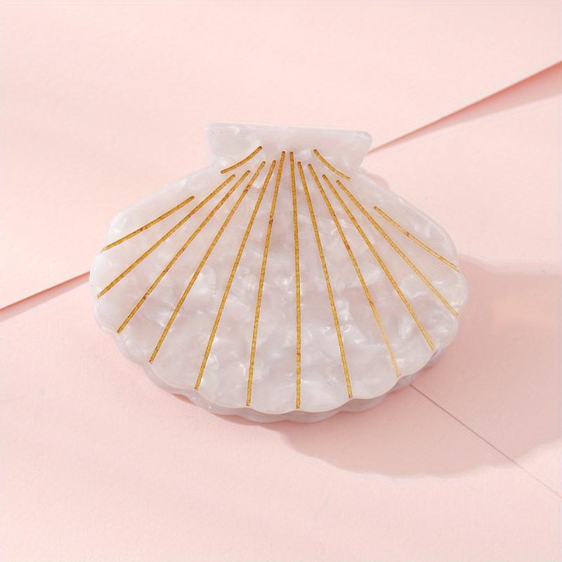 Acetic Shell Hair Claw Non-slip Back Head Clip Hair Accessories for Women