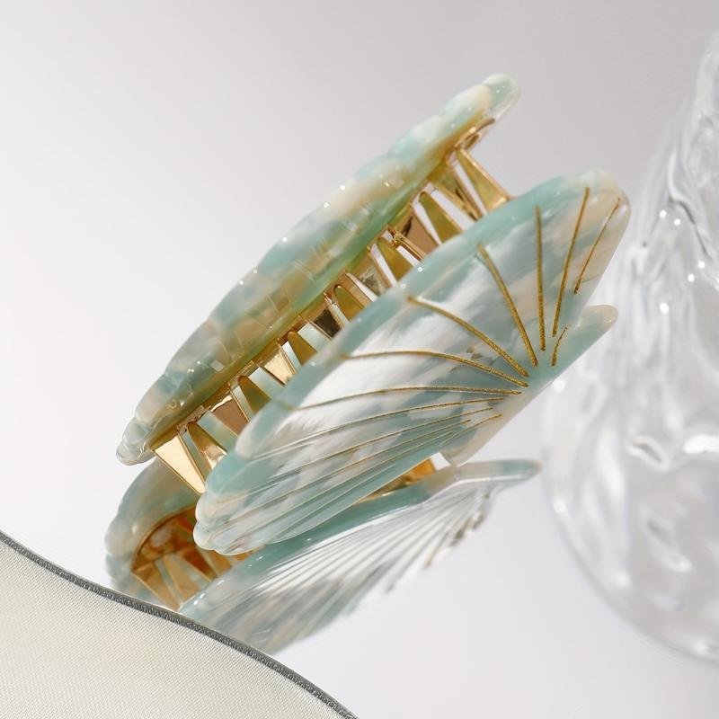 Acetic Shell Hair Claw Non-slip Back Head Clip Hair Accessories for Women