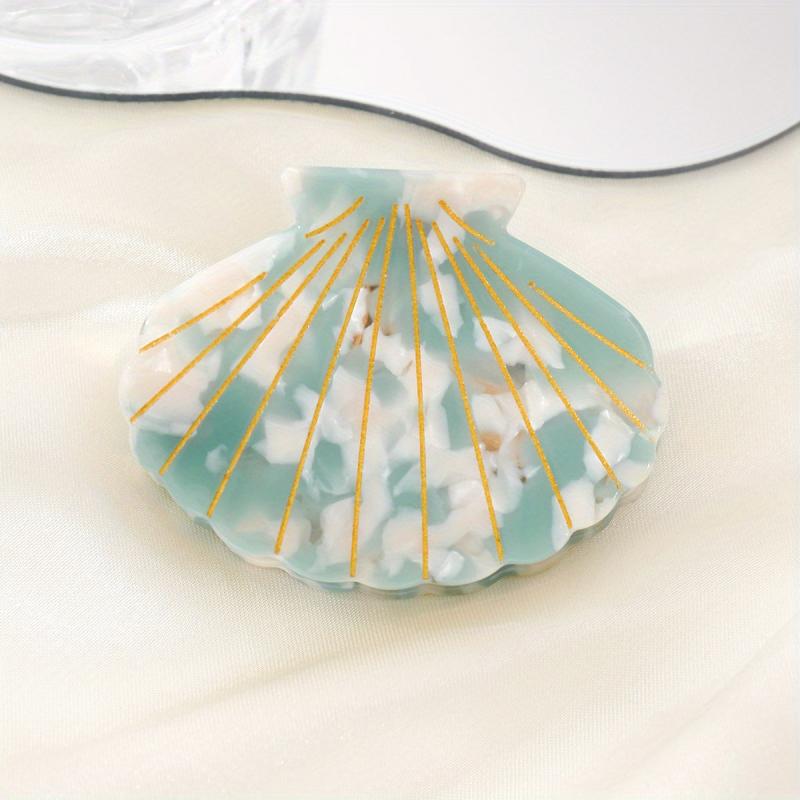 Acetic Shell Hair Claw Non-slip Back Head Clip Hair Accessories for Women