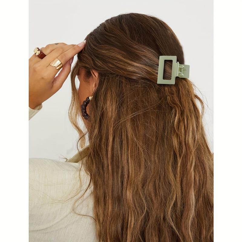 6pcs Hollow Shark Claw Hair Clips Hair Accessories Women