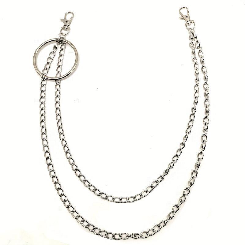 Pants Chain Lobster Clasps Punk Style Jeans Trousers Decoration