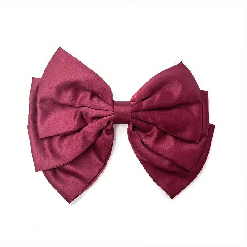 Large Bowknot Hair Clip Fabric Hair Clip For Women Girls Hair Accessories