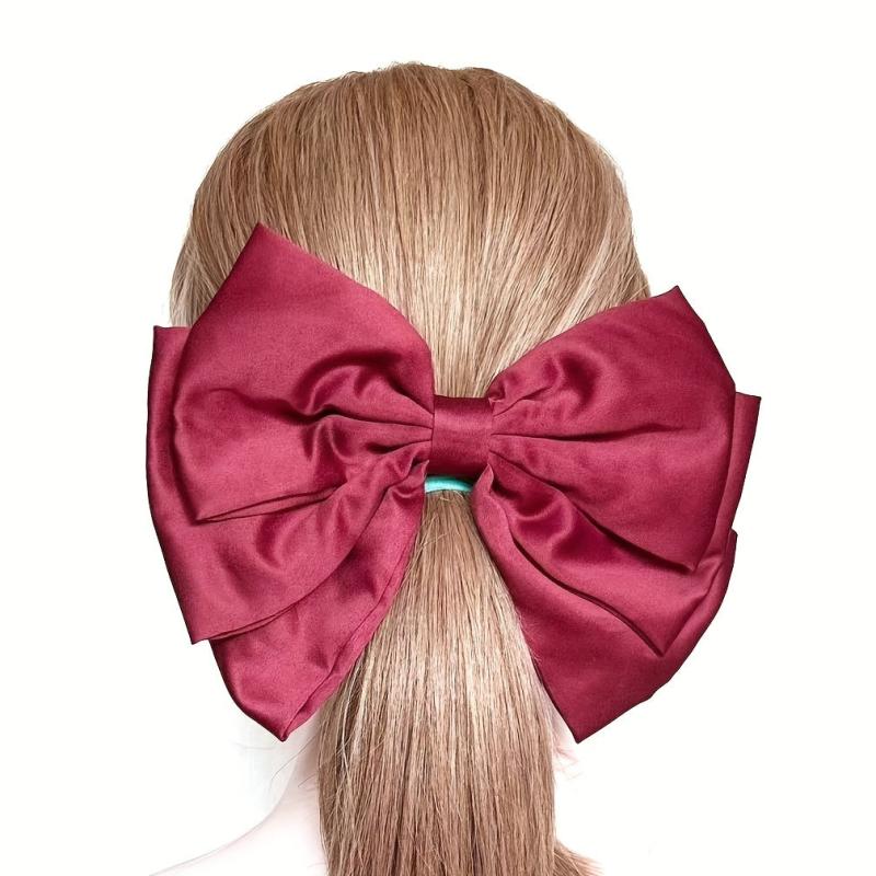Large Bowknot Hair Clip Fabric Hair Clip For Women Girls Hair Accessories