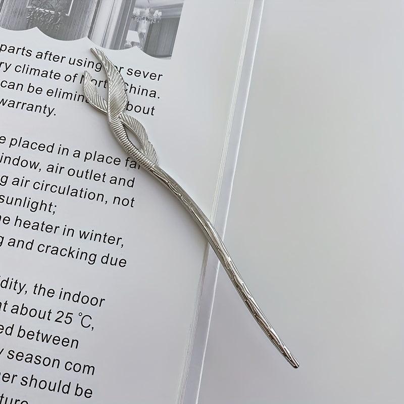 Silvery Fishtail Hairpin Hair Stick for Women