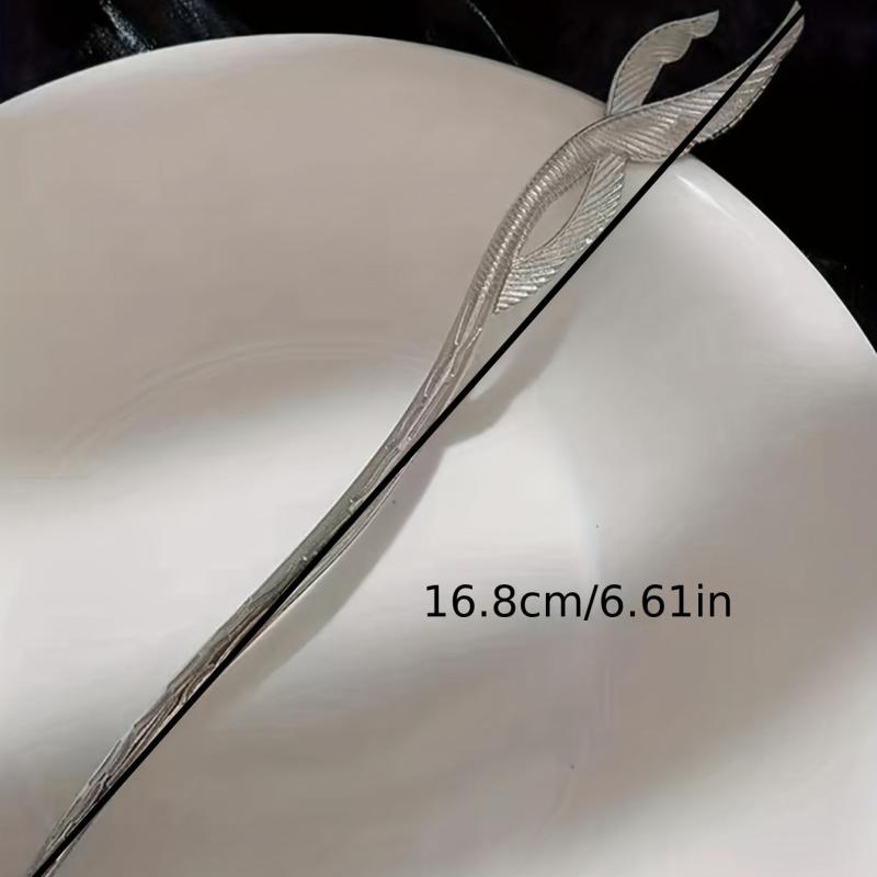 Silvery Fishtail Hairpin Hair Stick for Women