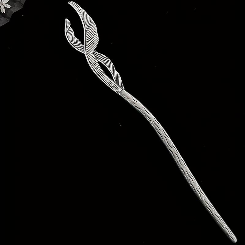 Silvery Fishtail Hairpin Hair Stick for Women