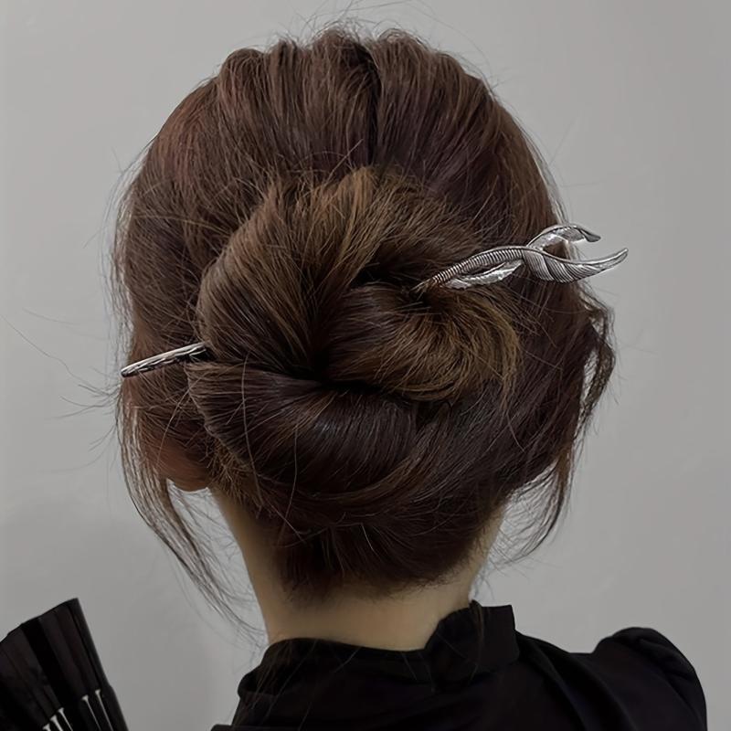 Silvery Fishtail Hairpin Hair Stick for Women