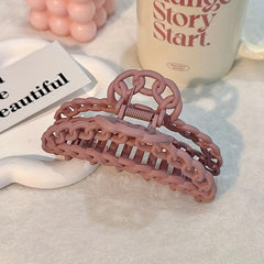 Matte Hair Claw Clip Strong Hold Hair Accessories