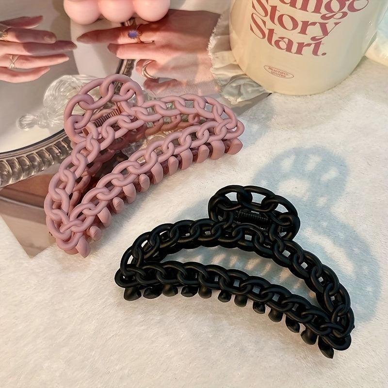 Matte Hair Claw Clip Strong Hold Hair Accessories