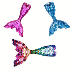 Gradient Holographic Fishtail Hair Clip Y2K Hair Accessories