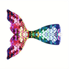 Gradient Holographic Fishtail Hair Clip Y2K Hair Accessories